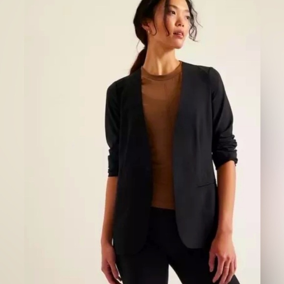 Athleta Avenues Blazer - Black Plus Size 18 - Picture 1 of 15